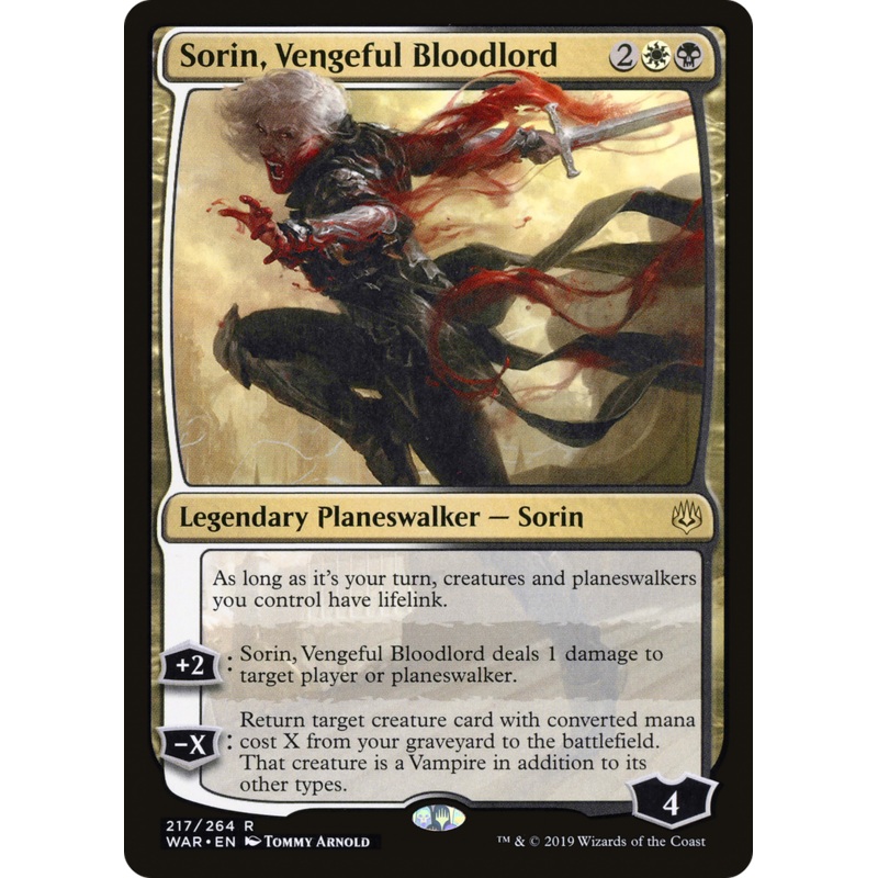 Sorin, Vengeful Bloodlord (WAR-217) - War of the Spark
