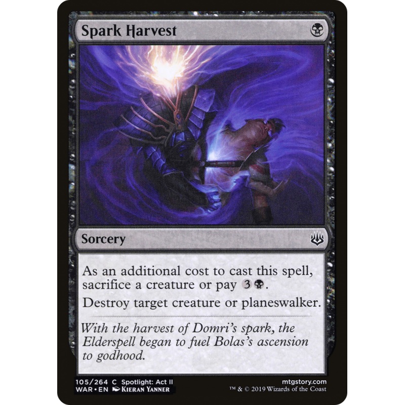 Spark Harvest (WAR-105) - War of the Spark Foil