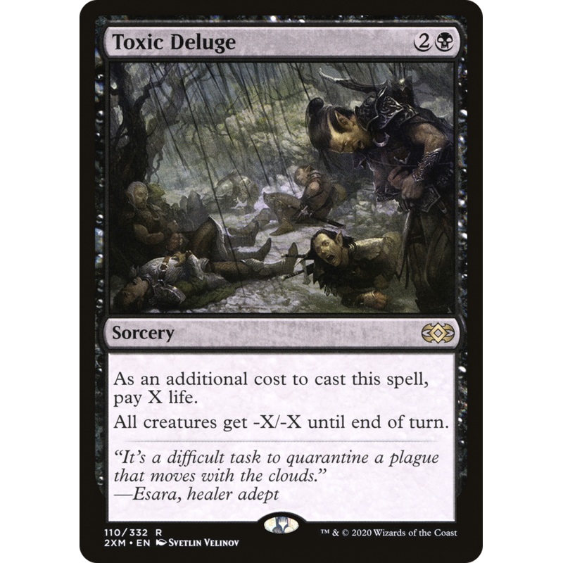 Toxic Deluge (2XM-110) - Double Masters Foil