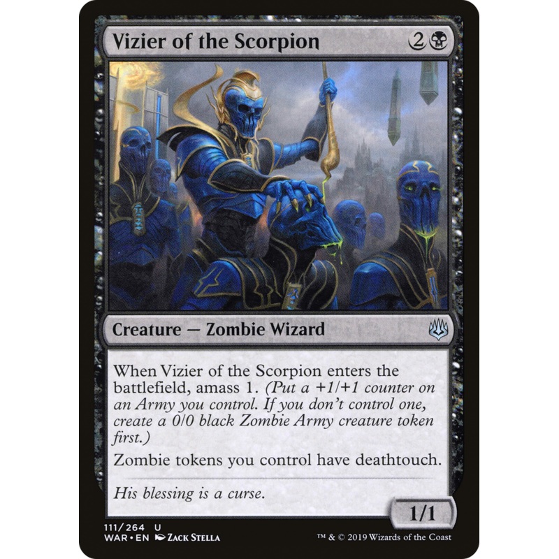 Vizier of the Scorpion (WAR-111) - War of the Spark