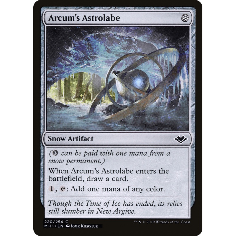 Arcum's Astrolabe (MH1-220) - Modern Horizons Foil