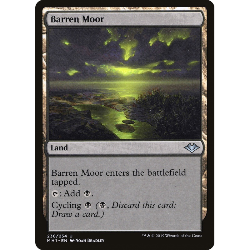 Barren Moor (MH1-236) - Modern Horizons Foil