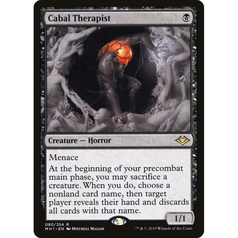 Cabal Therapist (MH1-080) - Modern Horizons Foil