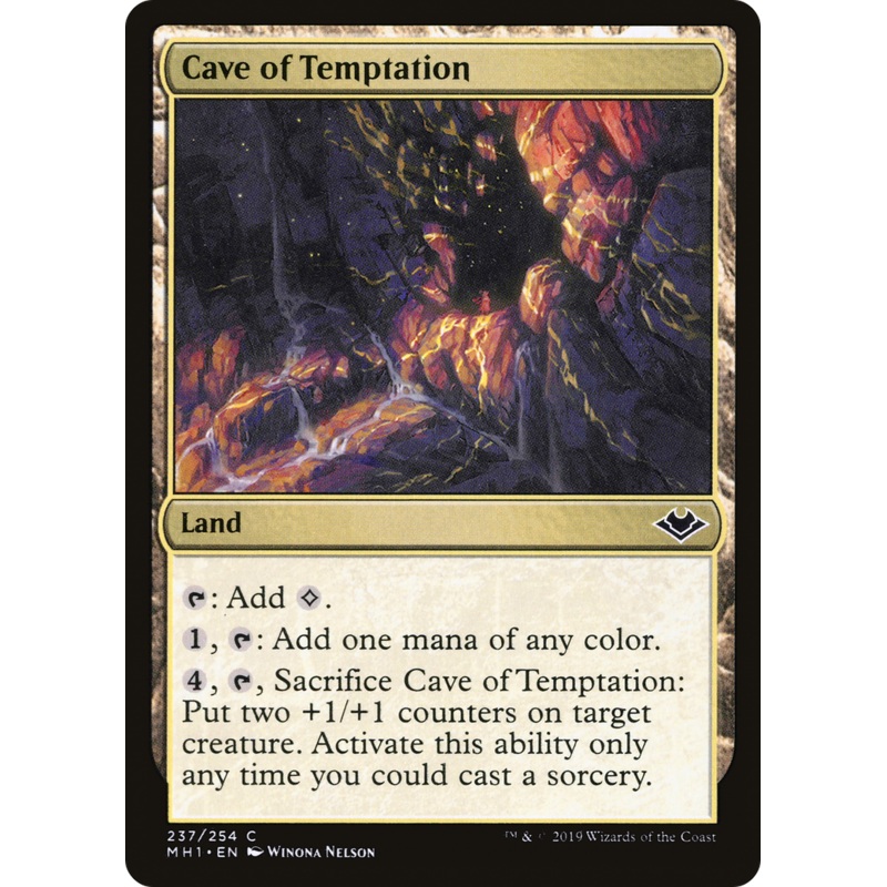 Cave of Temptation (MH1-237) - Modern Horizons