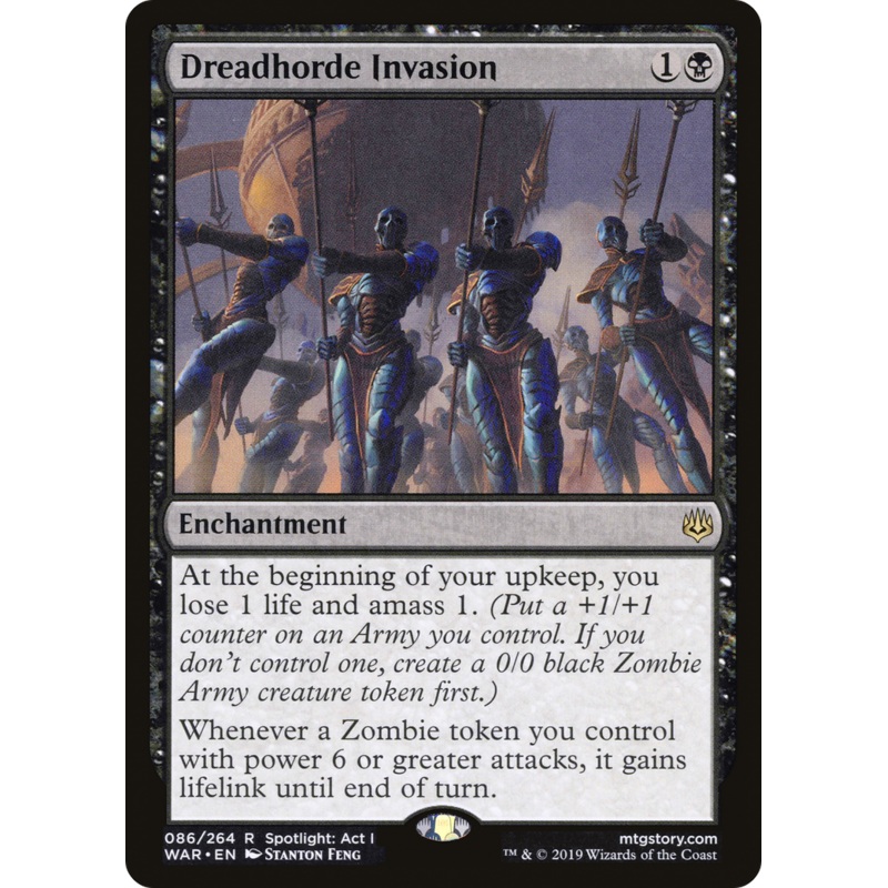 Dreadhorde Invasion (WAR-086) - War of the Spark Foil