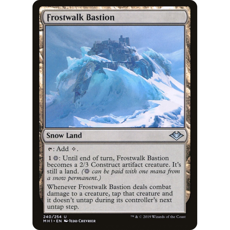 Frostwalk Bastion (MH1-240) - Modern Horizons