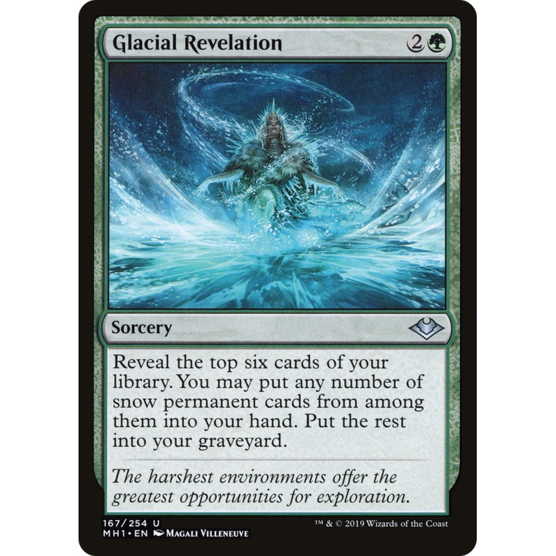 Glacial Revelation (MH1-167) - Modern Horizons Foil