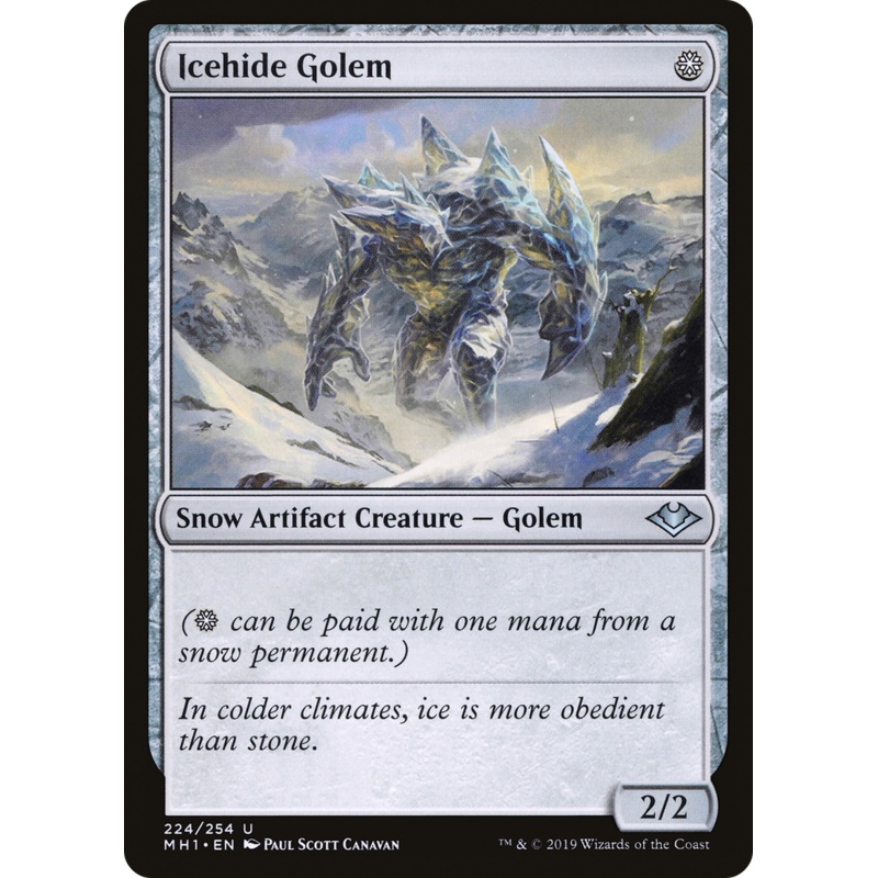 Icehide Golem (MH1-224) - Modern Horizons