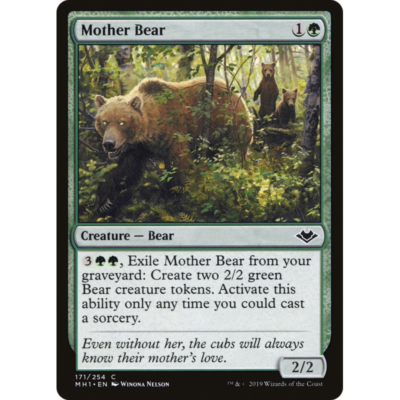Mother Bear (MH1-171) - Modern Horizons