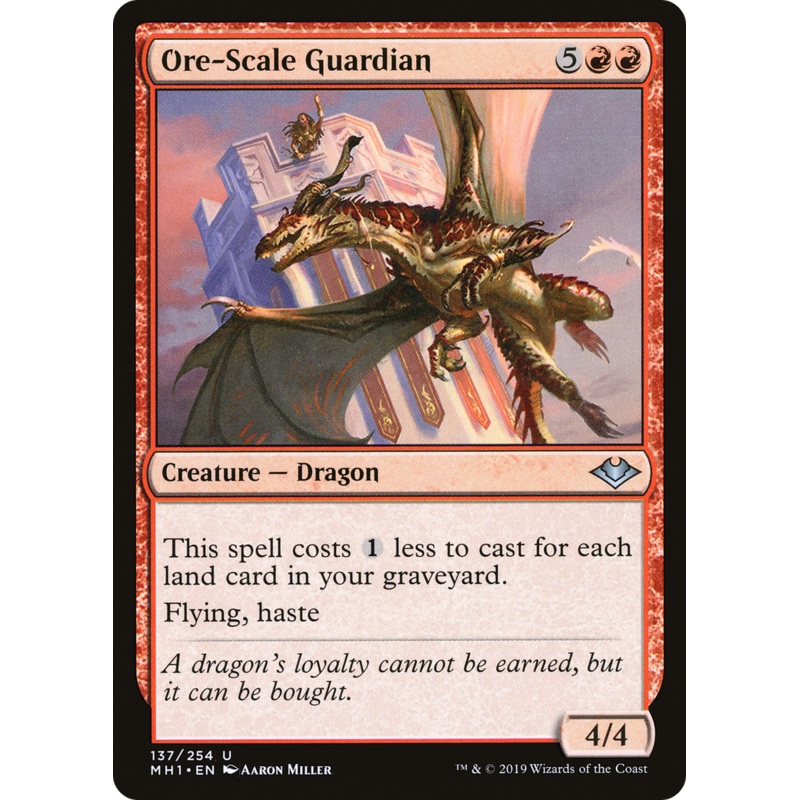 Ore-Scale Guardian (MH1-137) - Modern Horizons Foil