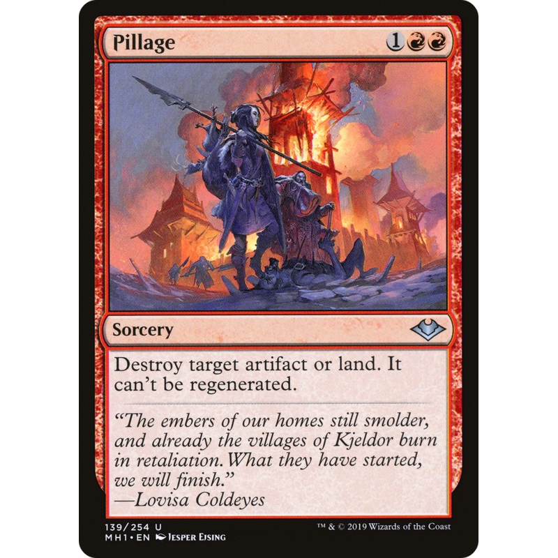Pillage (MH1-139) - Modern Horizons