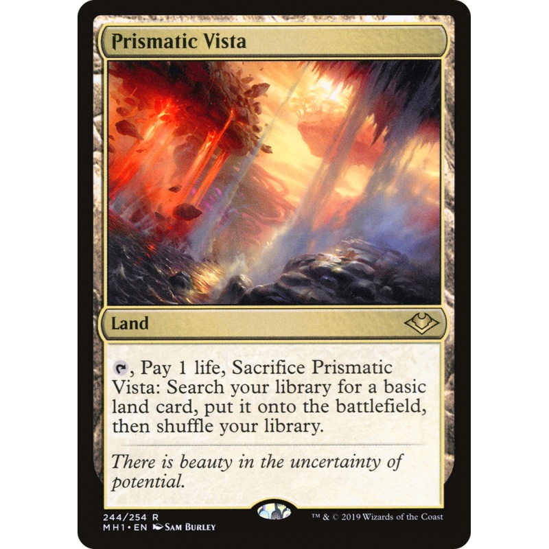 Prismatic Vista (MH1-244) - Modern Horizons Foil