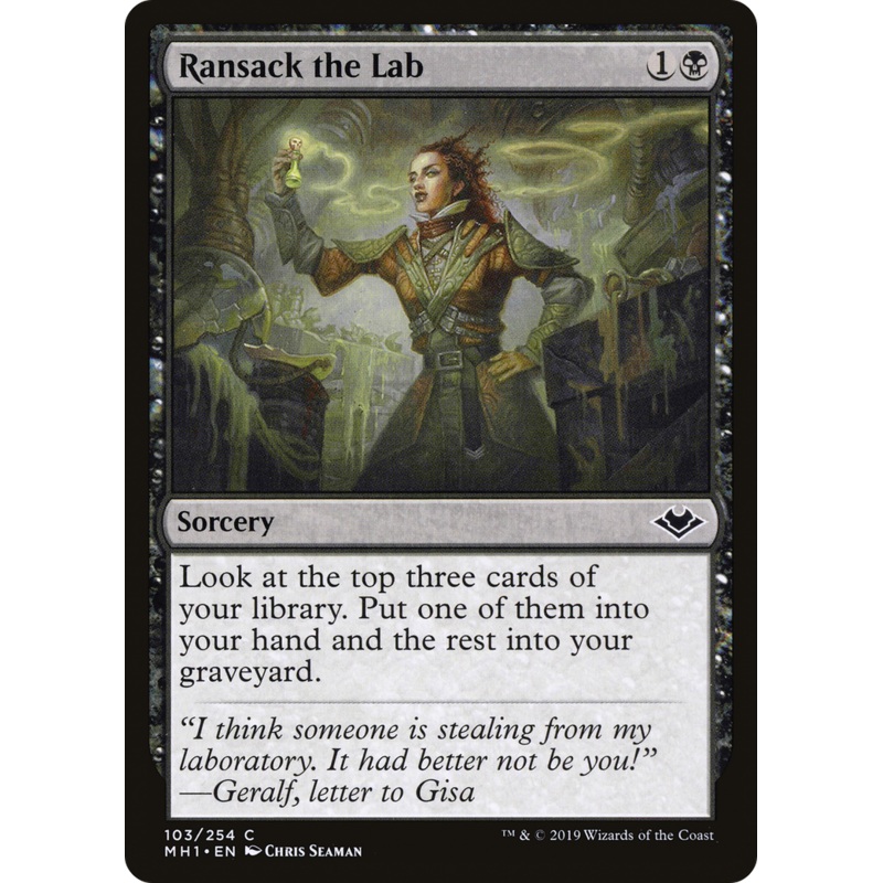 Ransack the Lab (MH1-103) - Modern Horizons