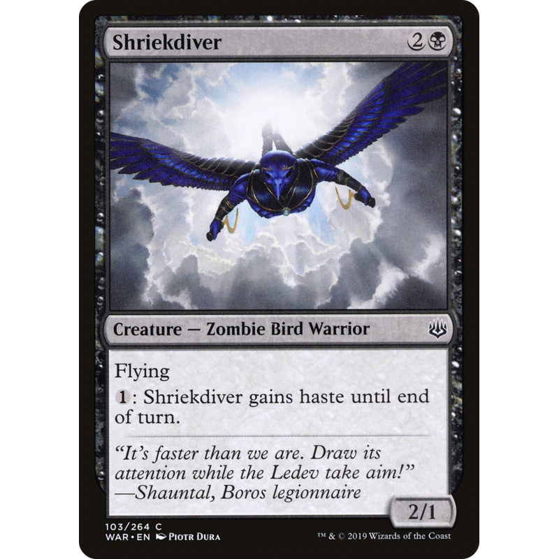 Shriekdiver (WAR-103) - War of the Spark