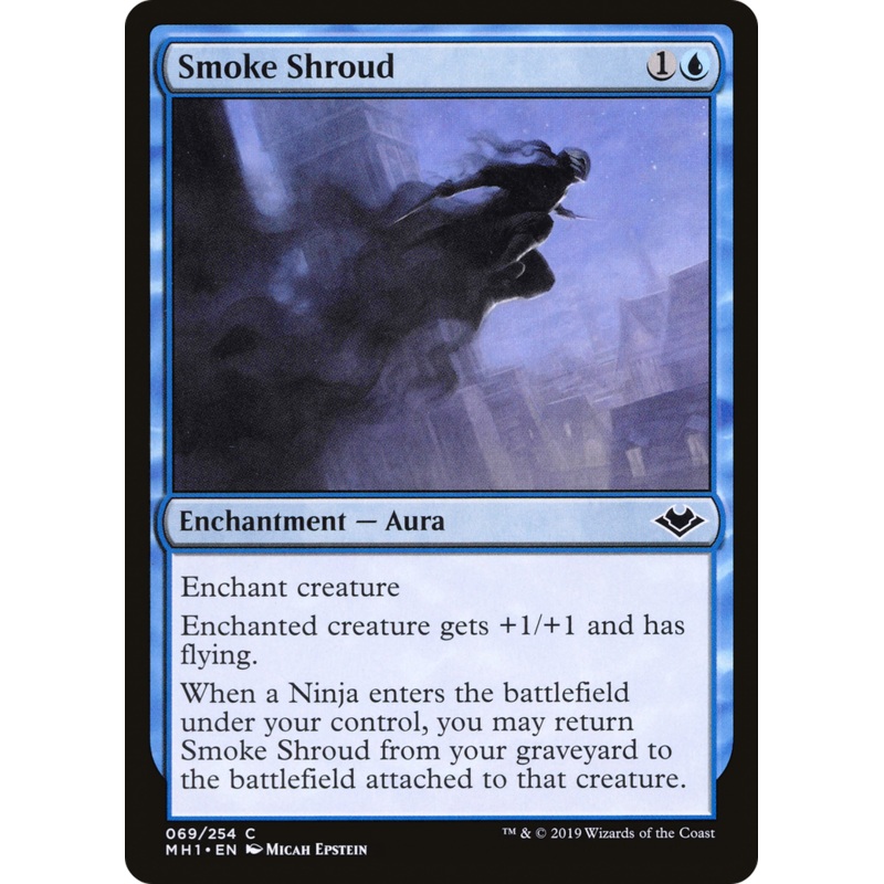 Smoke Shroud (MH1-069) - Modern Horizons Foil
