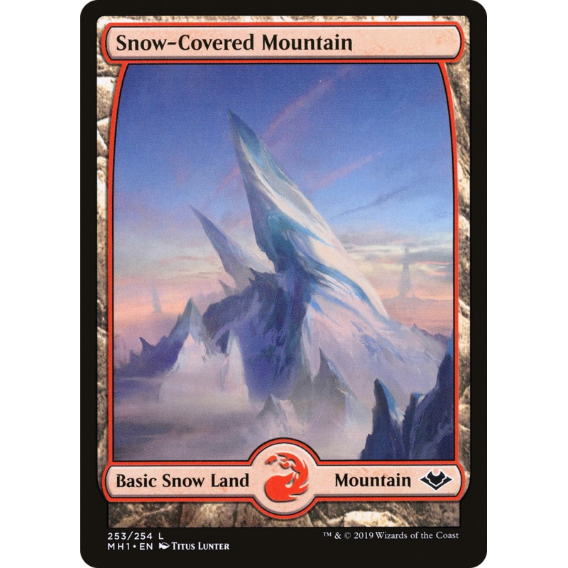 Snow-Covered Mountain (MH1-253) - Modern Horizons