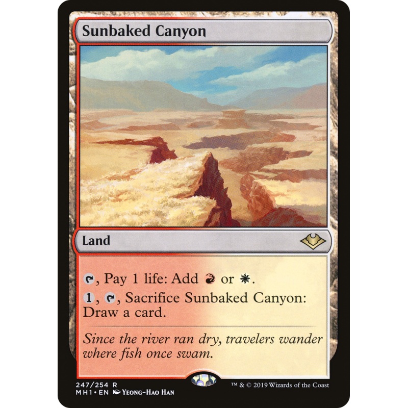 Sunbaked Canyon (MH1-247) - Modern Horizons