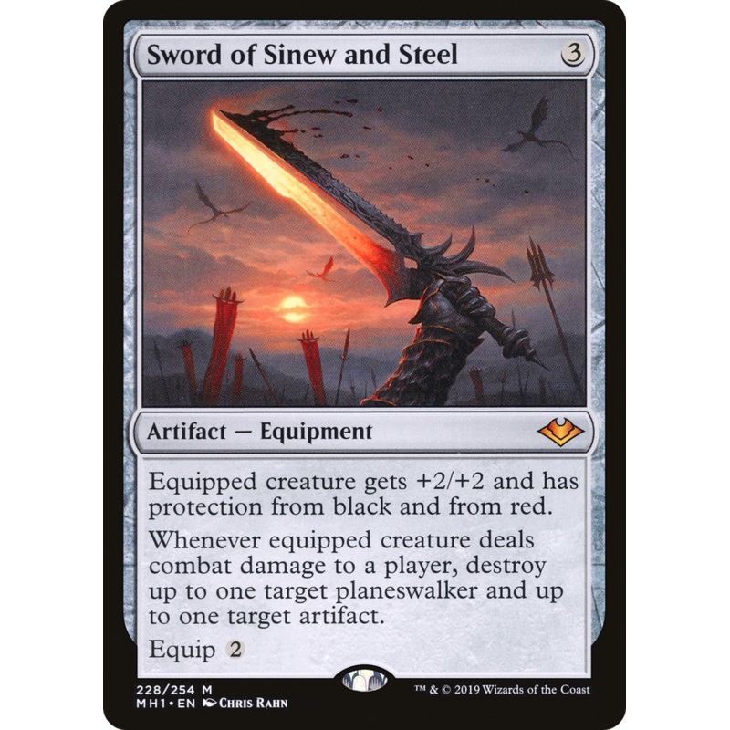 Sword of Sinew and Steel (MH1-228) - Modern Horizons