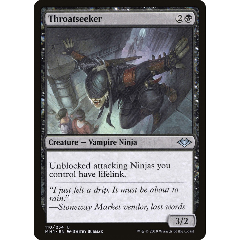 Throatseeker (MH1-110) - Modern Horizons Foil