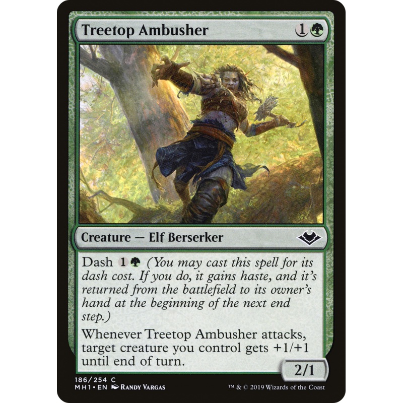 Treetop Ambusher (MH1-186) - Modern Horizons Foil