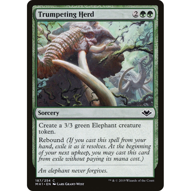 Trumpeting Herd (MH1-187) - Modern Horizons