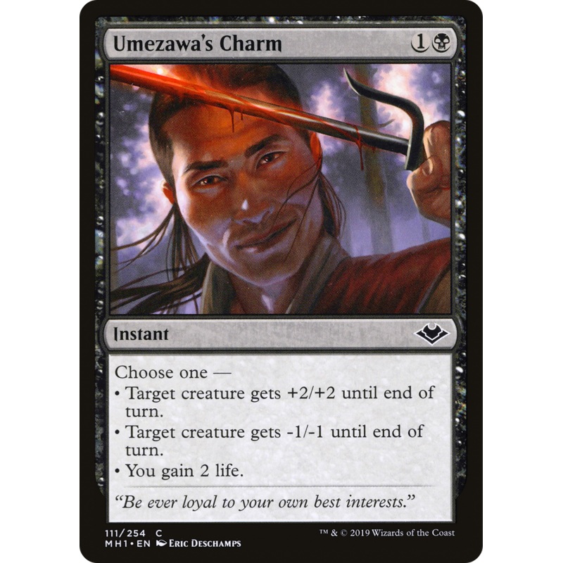 Umezawa's Charm (MH1-111) - Modern Horizons Foil