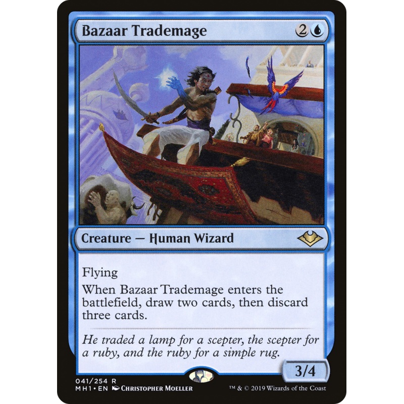 Bazaar Trademage (MH1-041) - Modern Horizons Foil