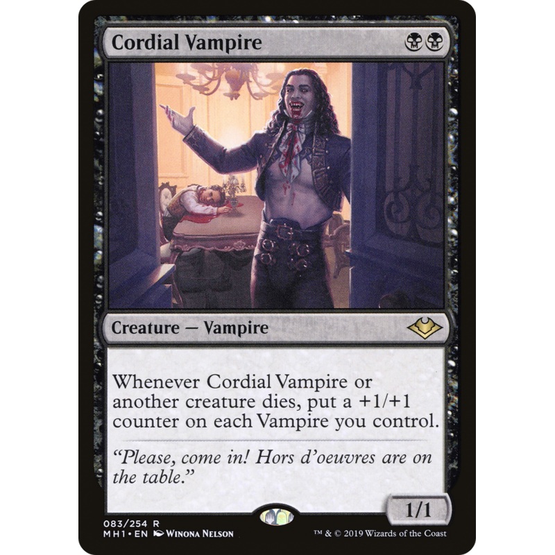 Cordial Vampire (MH1-083) - Modern Horizons Foil