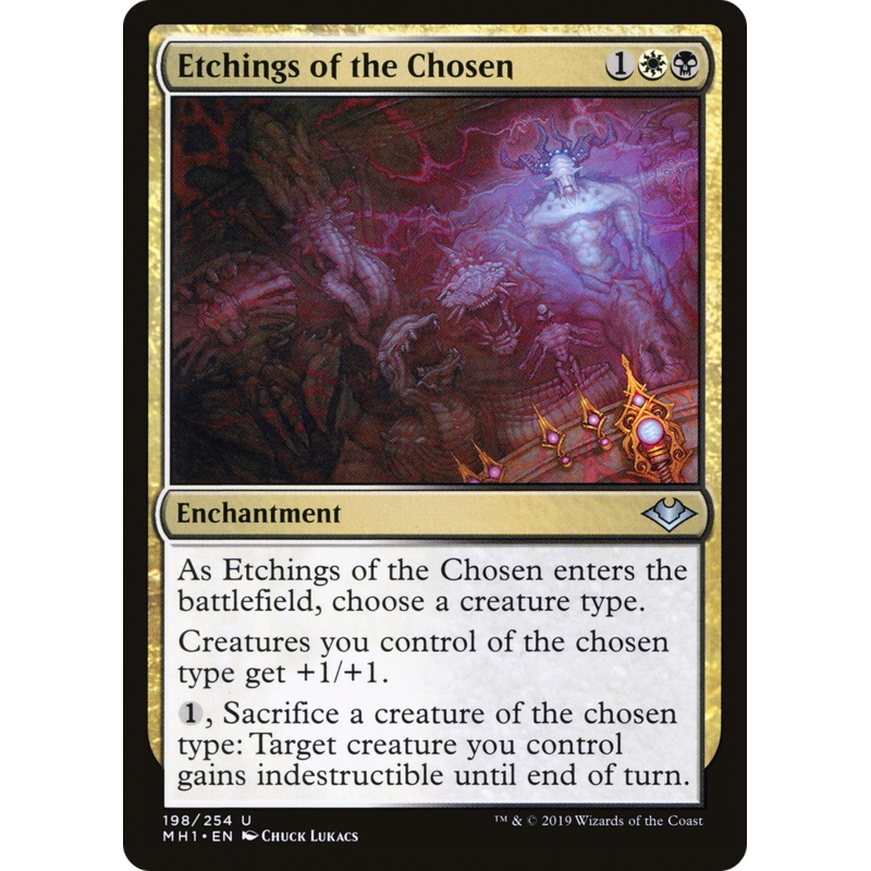 Etchings of the Chosen (MH1-198) - Modern Horizons
