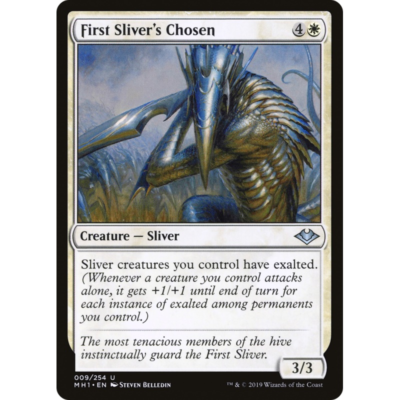 First Sliver's Chosen (MH1-009) - Modern Horizons Foil