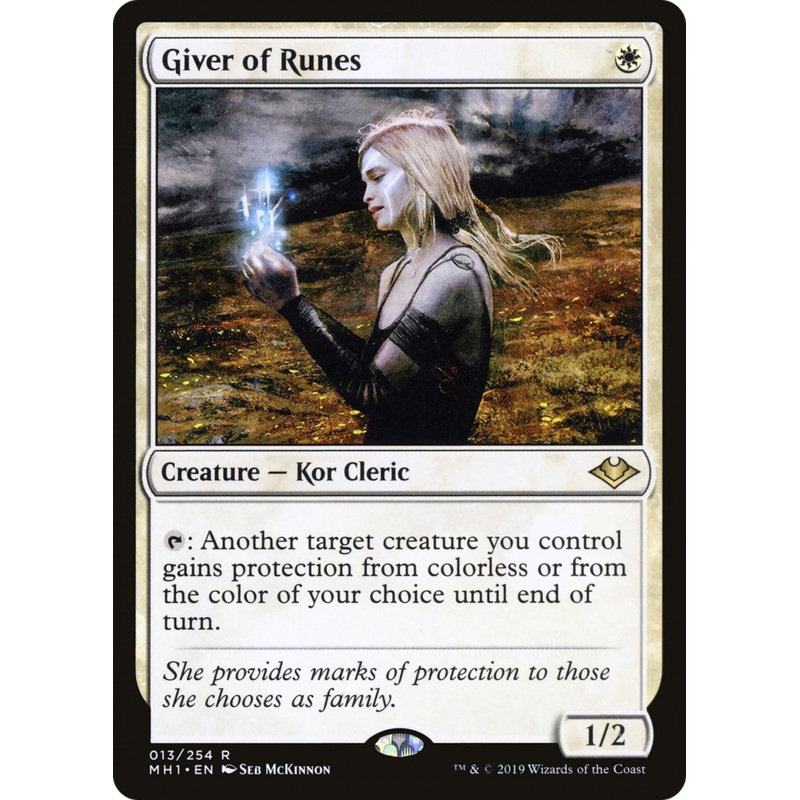 Giver of Runes (MH1-013) - Modern Horizons Foil
