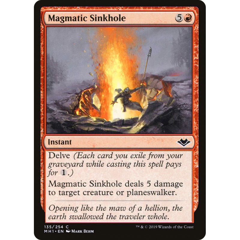 Magmatic Sinkhole (MH1-135) - Modern Horizons