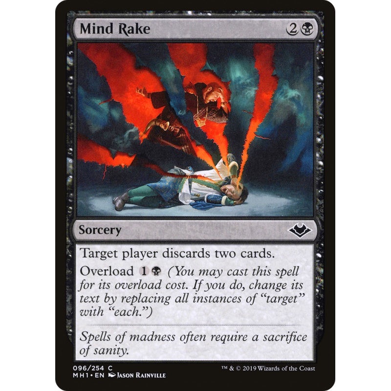 Mind Rake (MH1-096) - Modern Horizons Foil
