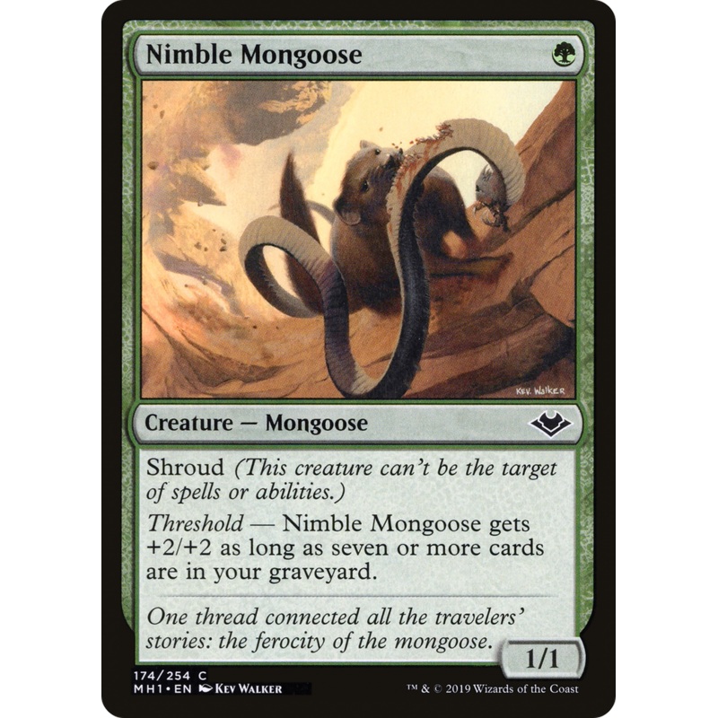 Nimble Mongoose (MH1-174) - Modern Horizons