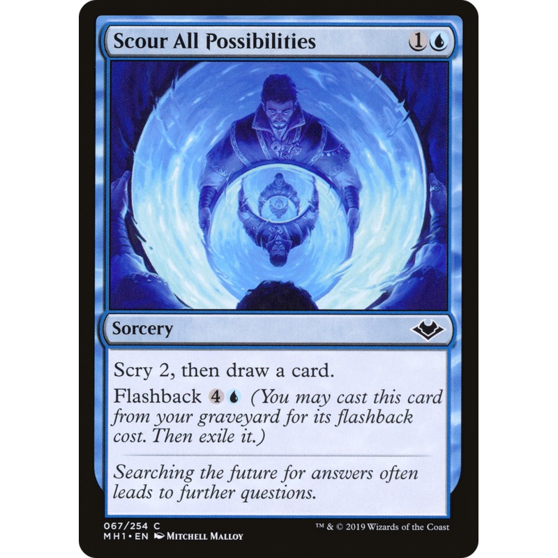 Scour All Possibilities (MH1-067) - Modern Horizons