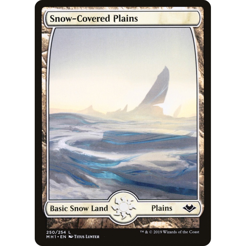 Snow-Covered Plains (MH1-250) - Modern Horizons