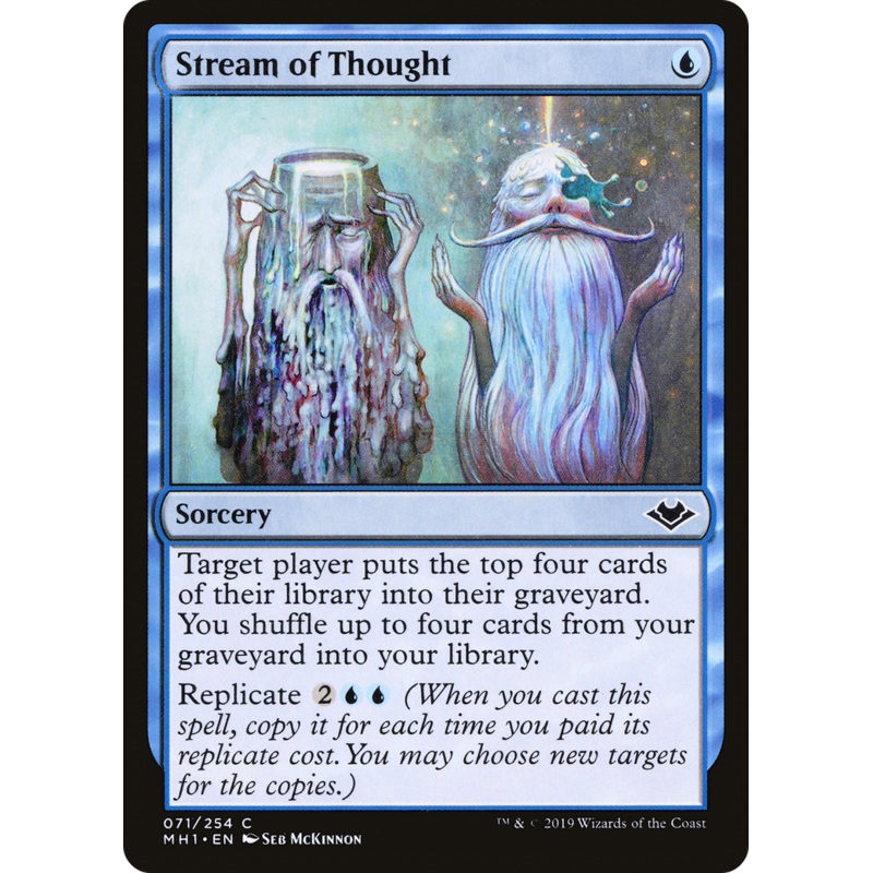 Stream of Thought (MH1-071) - Modern Horizons Foil