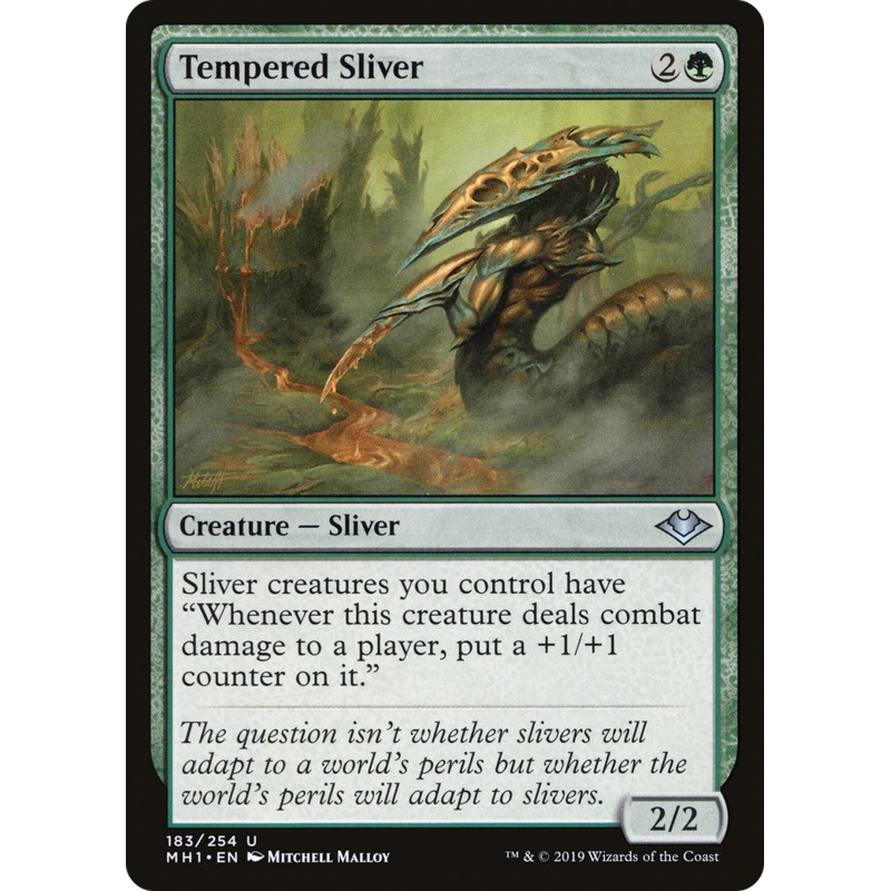 Tempered Sliver (MH1-183) - Modern Horizons