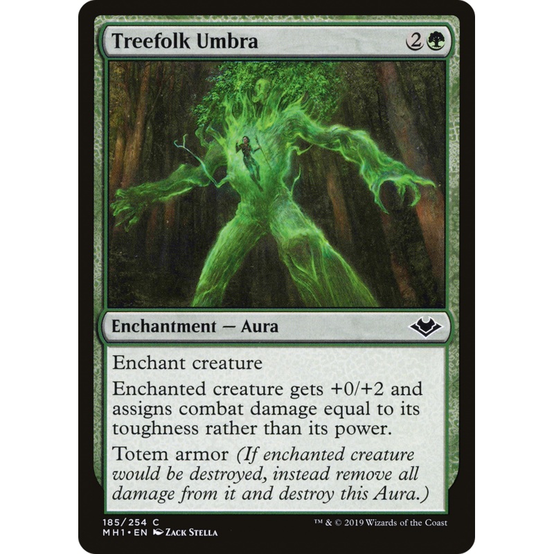Treefolk Umbra (MH1-185) - Modern Horizons Foil