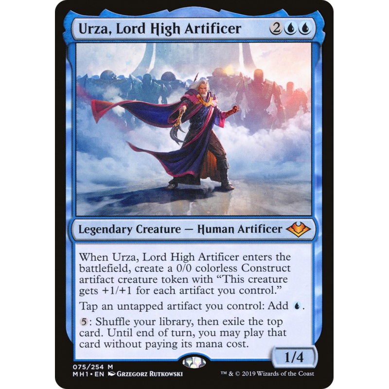 Urza, Lord High Artificer (MH1-075) - Modern Horizons Foil