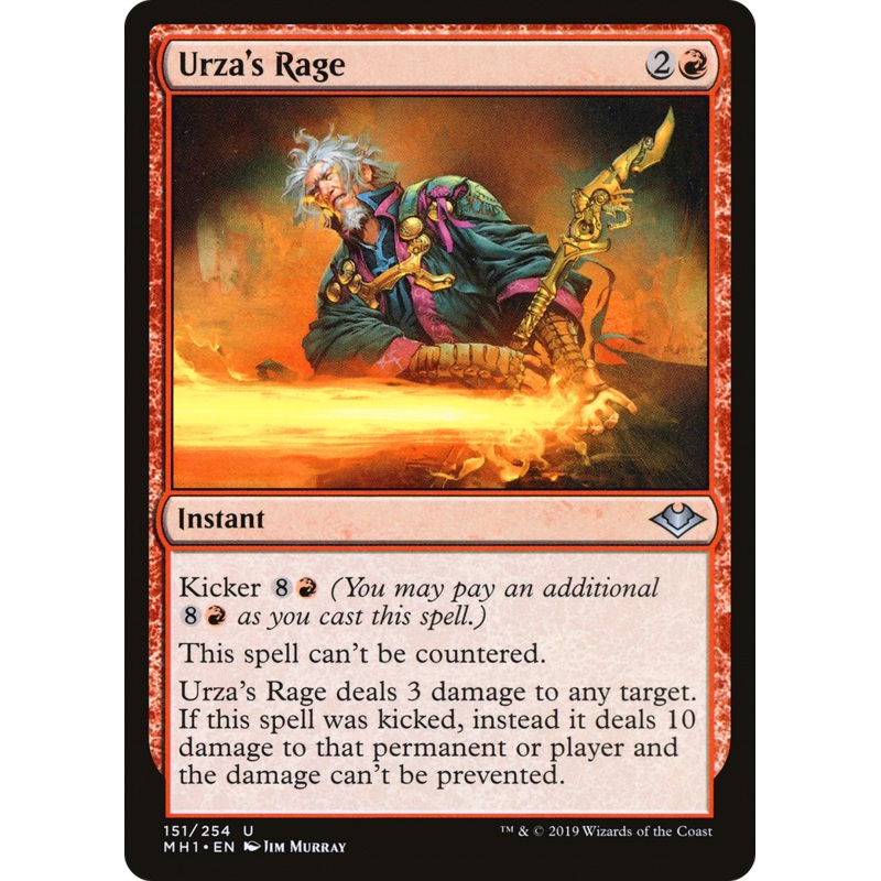 Urza's Rage (MH1-151) - Modern Horizons