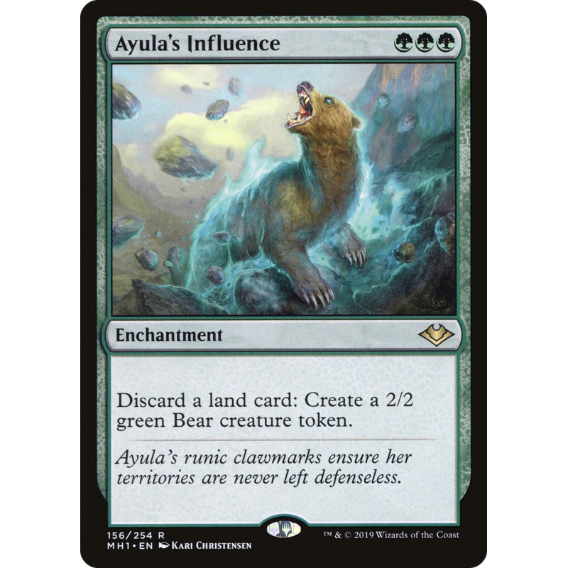 Ayula's Influence (MH1-156) - Modern Horizons Foil