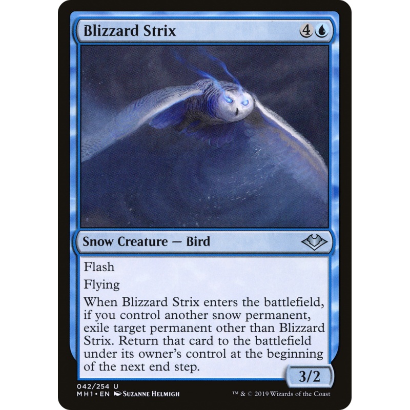 Blizzard Strix (MH1-042) - Modern Horizons Foil