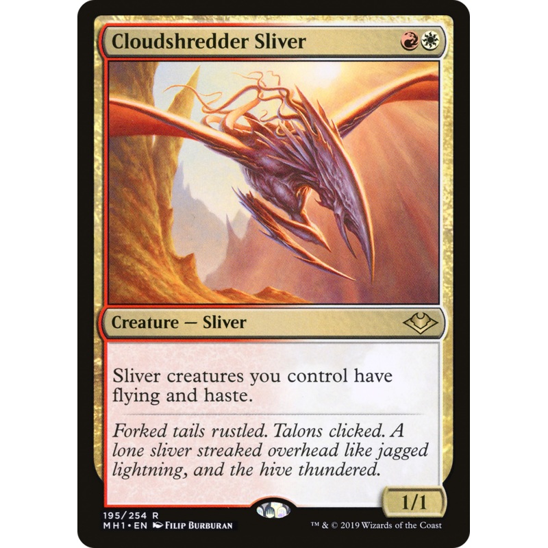 Cloudshredder Sliver (MH1-195) - Modern Horizons Foil