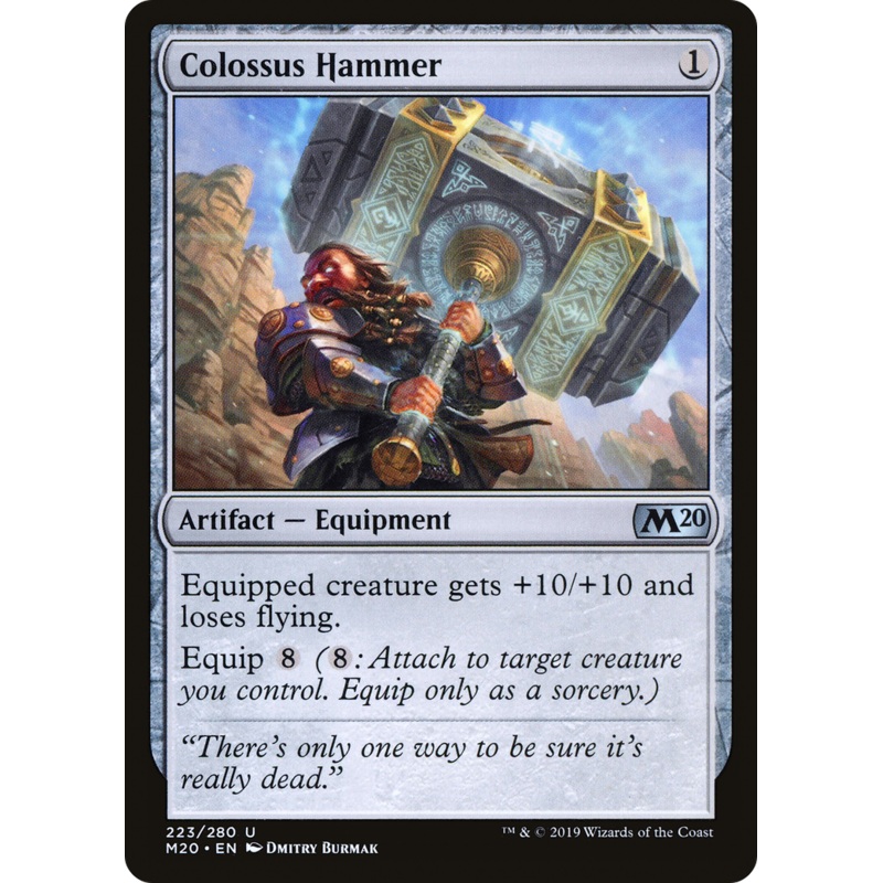 Colossus Hammer (M20-223) - Core Set 2020