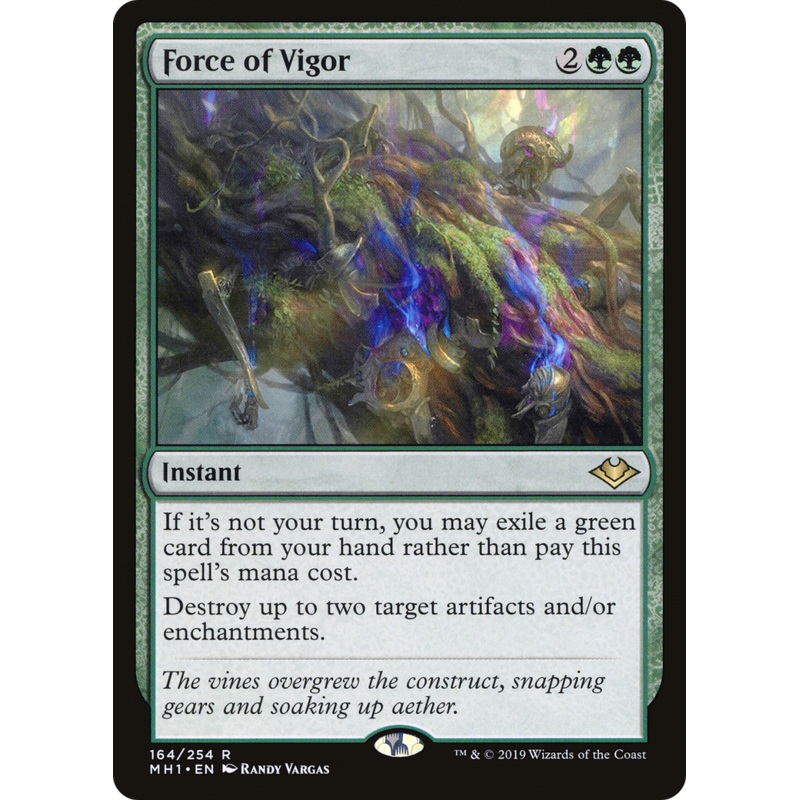 Force of Vigor (MH1-164) - Modern Horizons Foil