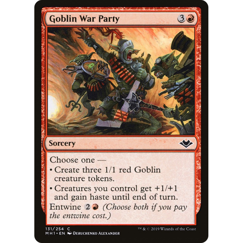 Goblin War Party (MH1-131) - Modern Horizons Foil