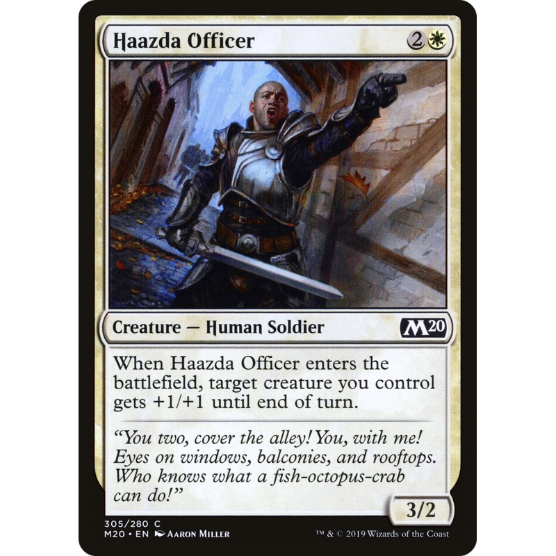 Haazda Officer (M20-305) - Core Set 2020