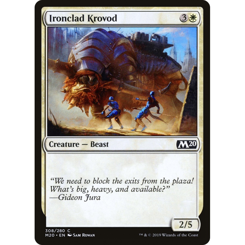 Ironclad Krovod (M20-308) - Core Set 2020