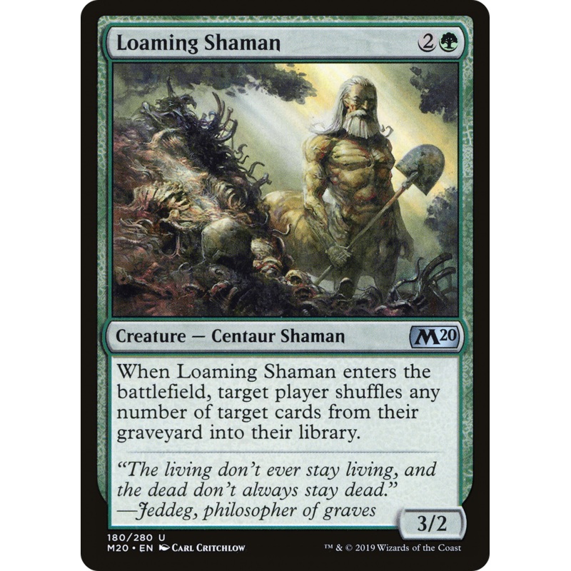 Loaming Shaman (M20-180) - Core Set 2020